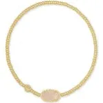 Kendra SCOTT- Grayson Stretch Bracelet Gold Rose Quartz