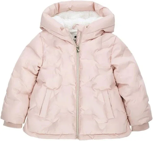 Rokka&Rolla
Baby Girls Baby Fleece Lined Heart Puffer Jacket 6-24M