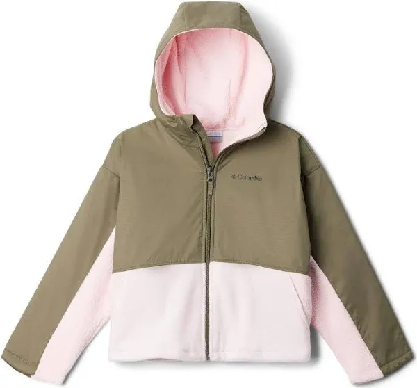 Columbia Girls' Benton Springs Novelty Hooded Fleece Jacket