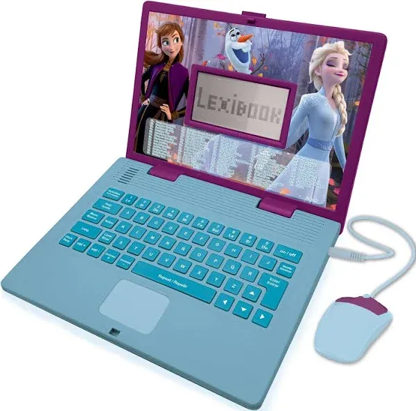 Lexibook Bilingual Educational Laptop│with 124 Activites│Disn<wbr/>ey Frozen II│5y+