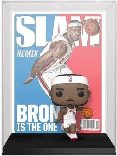 NBA Cover POP! Basketball Vinyl Figure LeBron James (SLAM Magazin) 9 cm