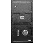 Templeton Safes-T867 Standard Depository Drop Safe with Multi-User Keypad and Additional Lock Box