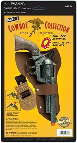 Parris Cowgirl Die Cast Metal Holster Set