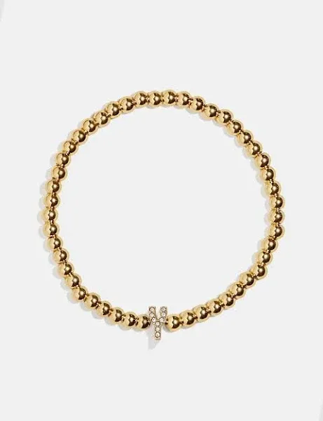 BaubleBar Pisa Pavé Initial Bracelet