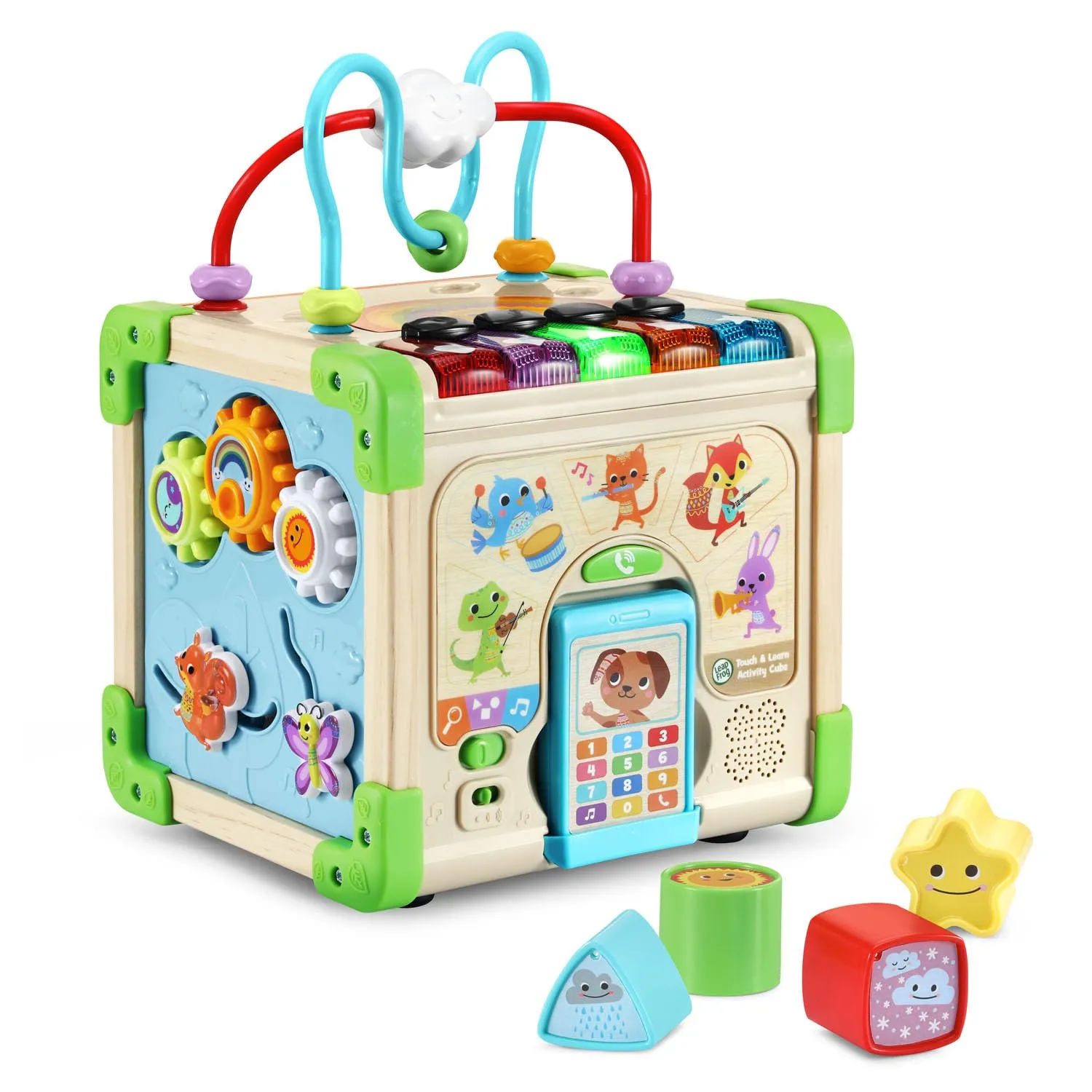 LeapFrog Touch & Learn Wooden Activity Cube