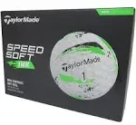 TaylorMade SpeedSoft Green Ink Golf Balls - Dozen