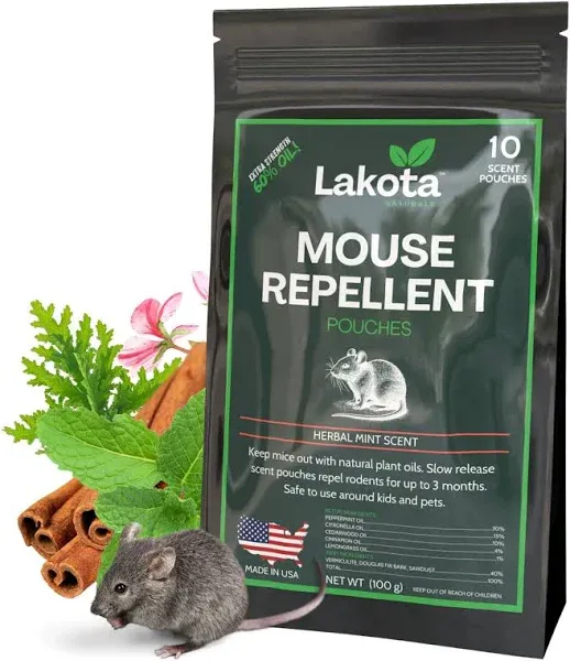 Lakota Naturals Mouse Repellent Pouches