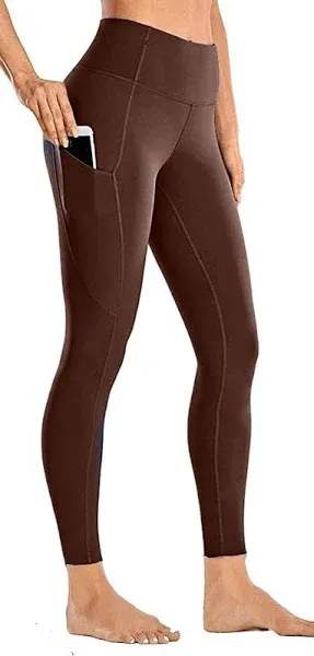 Yoga Pants with Pockets for Women Leggings with Pockets High Waisted Tummy Control Non See Through Workout Pants