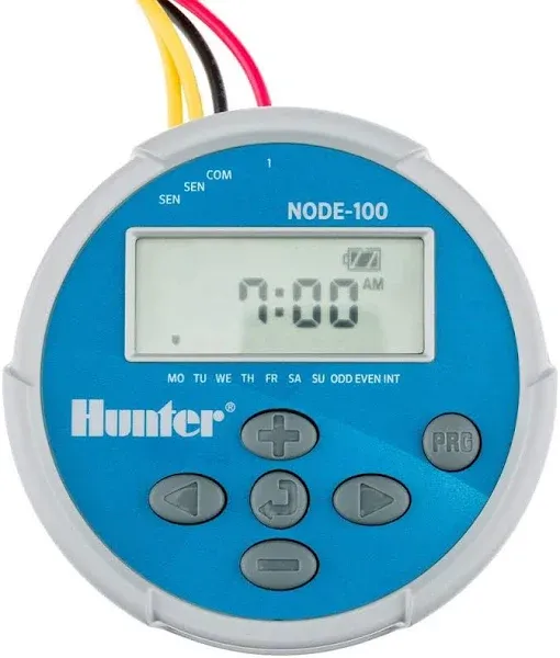 Hunter NODE Battery Station Controller with DC Solenoid NODE100