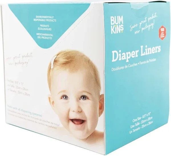 Bumkins Flushable Diaper Liners