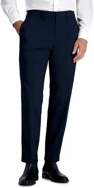 Haggar H26 Men&#039;s Premium Stretch Tailored Fit Blue Suit Pant- Size 42 x 30