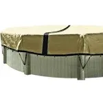 In The Swim 18 Foot Round Ultimate Above Ground Winter Pool Cover - 12 Year Warranty