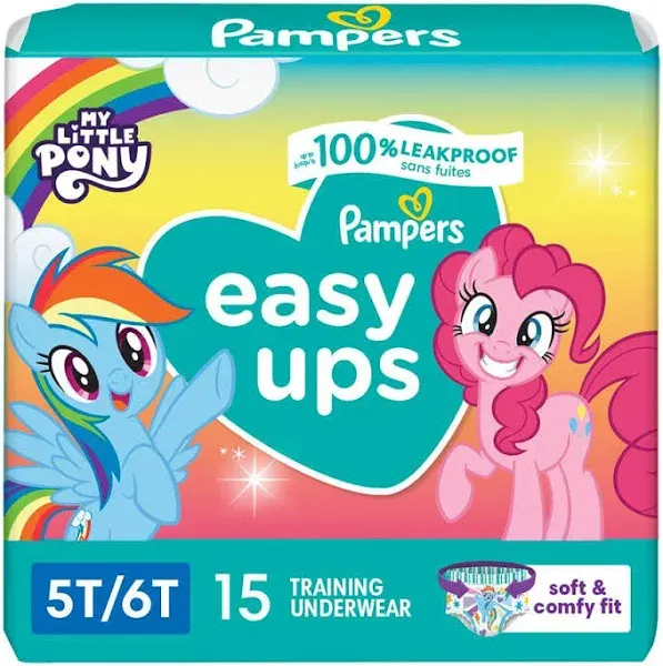 Pampers Easy Ups Girls Training Underwear