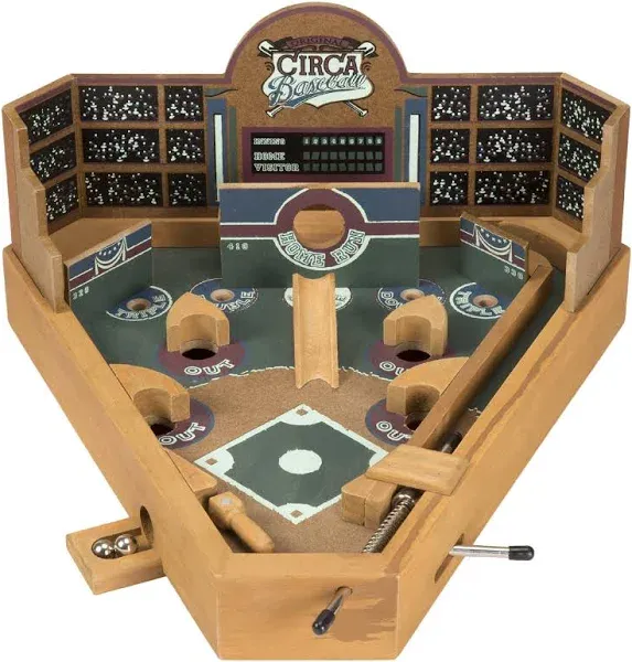 Tabletop Baseball Pinball Game