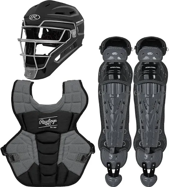 Rawlings Velo 2.0 Catchers Set Int CSV2I - Black/Graphite