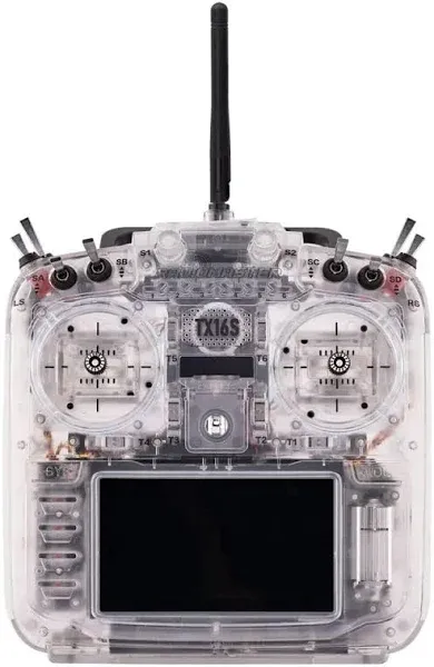 Radiomaster TX16S MKII Radio Transparent Version 2.4GHz 16CH V4.0 Hall Gimbal ELRS RGB Lighting Syst