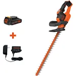 Black & Decker LHT321 20V Max PowerCut 22" Hedge Trimmer