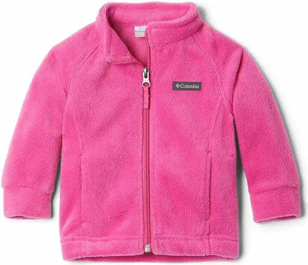 Columbia Benton Springs toddler girl fleece jacket 12-18 months - satin pink