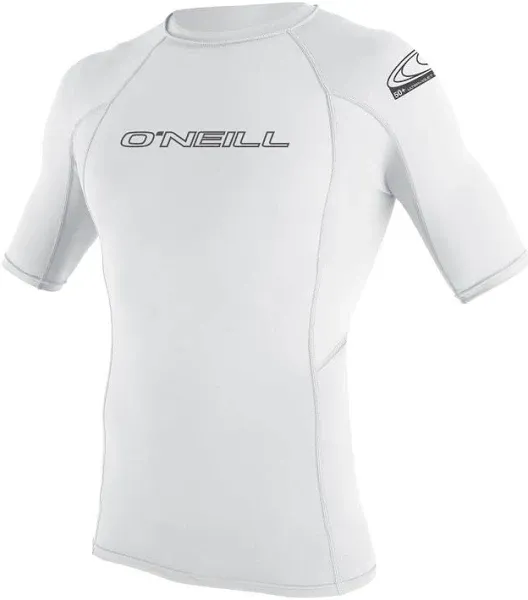 O'Neill Men's Basic Skins 50+ Short Sleeve Rash Guard