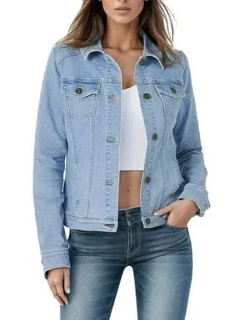 Wrangler Women's Authentics Stretch Denim Jacket