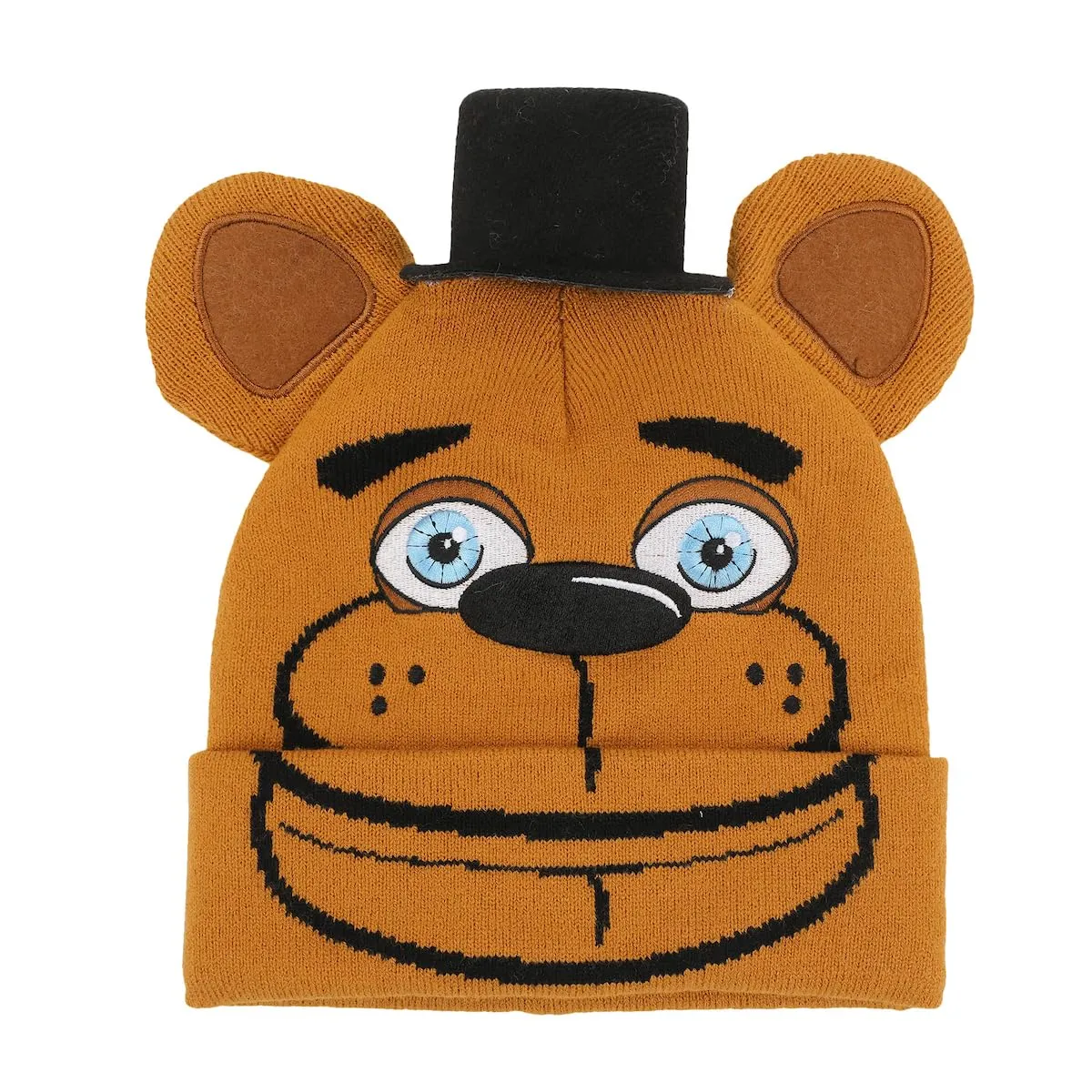 Five Nights at Freddy's Freddy Fazbear 3D Cuffless Beanie