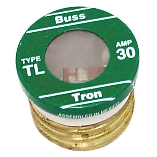 Bussmann TL Time-Delay Plug Fuse 4-Pack 30 Amp