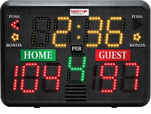 Sportable Scoreboards Multisport Indoor Tabletop Scoreboard