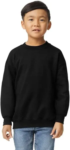 Gildan G180B: Youth Unisex Heavy Blend™ 50/50 Fleece Crew