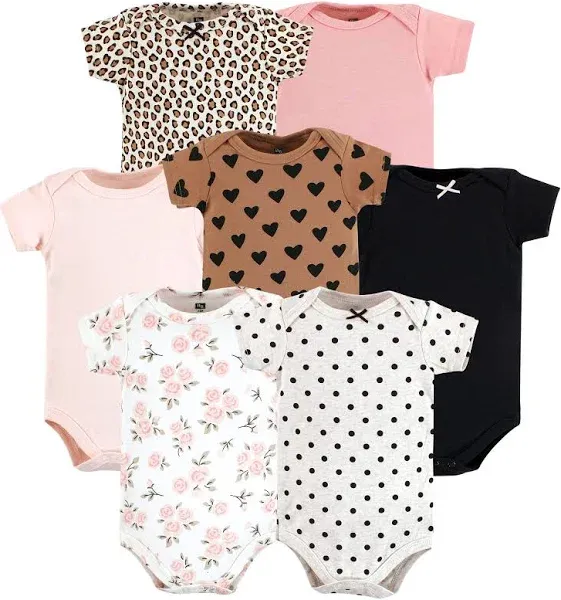 Hudson Baby Baby Girls Cotton Bodysuits