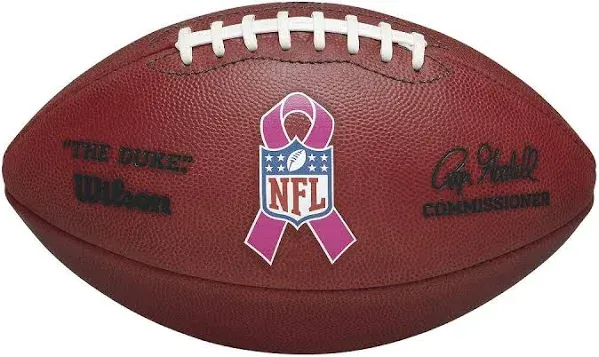 Wilson The Duke Official NFL Leather Game Football