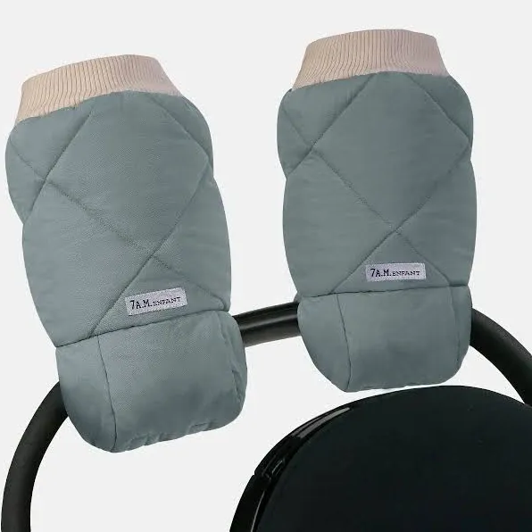 7AM ENFANT Warmmuffs Heather Grey