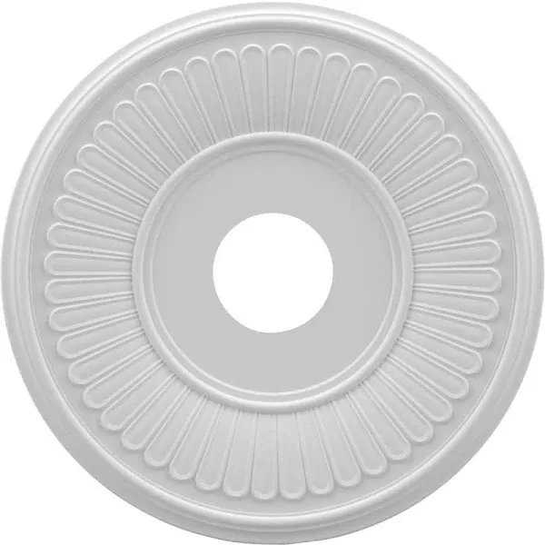 3 1/2" Inside Diameter - Berkshire Thermoformed PVC Ceiling Medallion