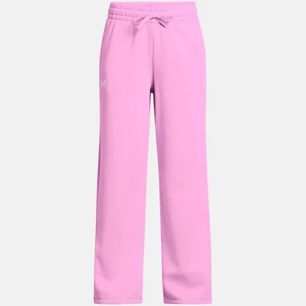 Girls' Under Armour Rival Fleece Straight Leg Pants