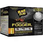 Black Flag Fogger2, Concentrated, 6 Pack - 6 pack, 1.25 oz foggers