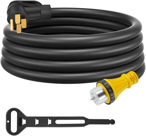 VEVOR 50 Amp Generator Extension Cord STW Power Cord N14-50p Cs6364