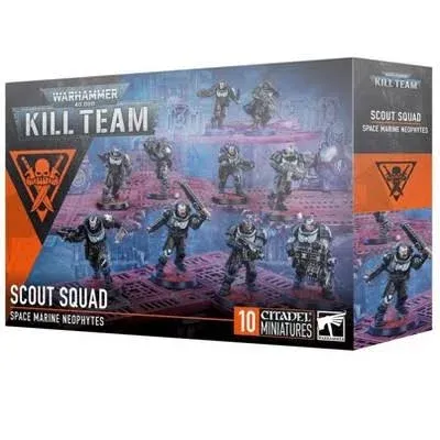 Warhammer 40k Kill Team: Scout Squad Space Marine Neophytes NEW in BOX