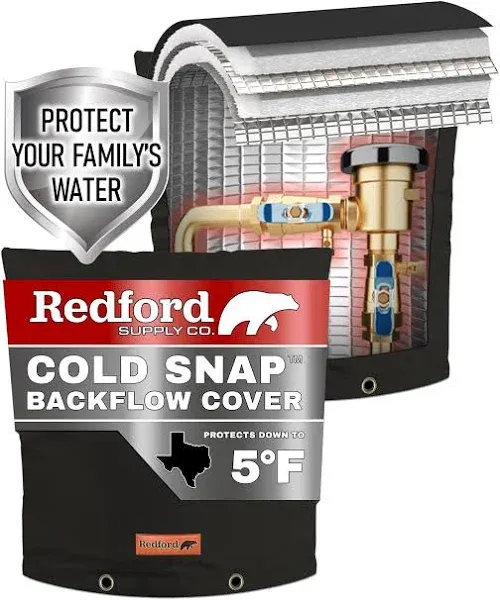 Redford Supply Co. Cold Snap Backflow Preventer Cover