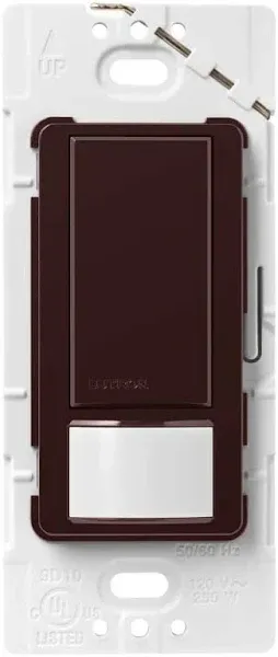 Lutron MS-OPS2-BR Maestro Occupancy Sensor Switch - Single-Pole - Brown