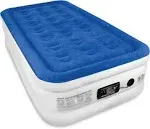 SoundAsleep Dream Series Air Mattress with ComfortCoil Technology & Internal High Capacity Pump, Twin