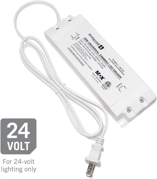 860240 for LED Lighting, with removable AC cord, 24 Watt, White