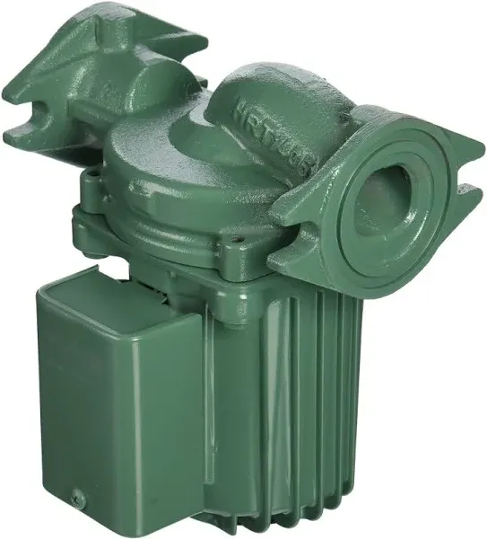 Taco 0014-F1 1/8HP 115V CI Pump L/Flanges, Green