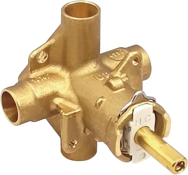 Moen Monticello Posi-Temp 1/2-Inch CC Pressure Balancing Valve 2520