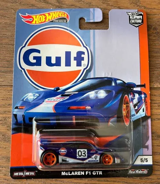 Hot Wheels McLaren F1 GTR Vehicle