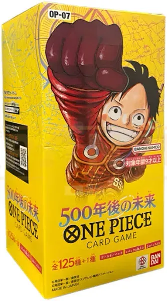 500 Years In The Future Booster Box OP-07 One Piece Card Game