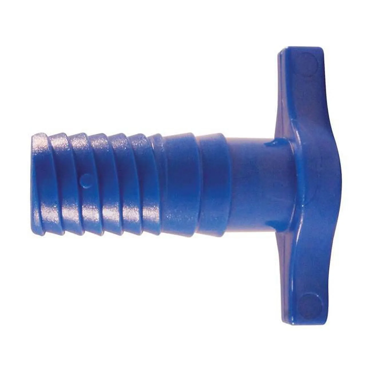 Apollo 1-1/4 in. Blue Twister Polypropylene Insert Plug