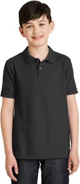 Port Authority Youth Silk Touch Polo