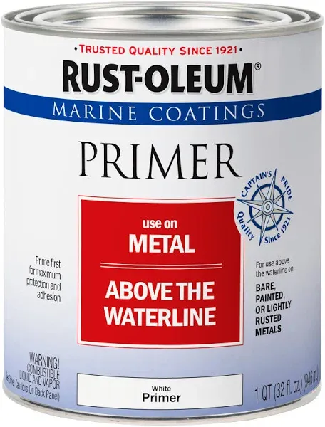 White Rust-Oleum Marine Coatings Metal Primer 207016