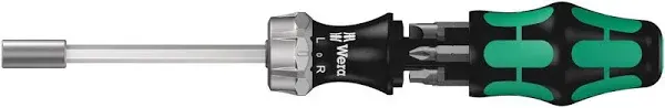 Wera Kraftform Kompakt 27 RA Slotted Ratcheting Screwdriver, 0.6cm Head JJ58311