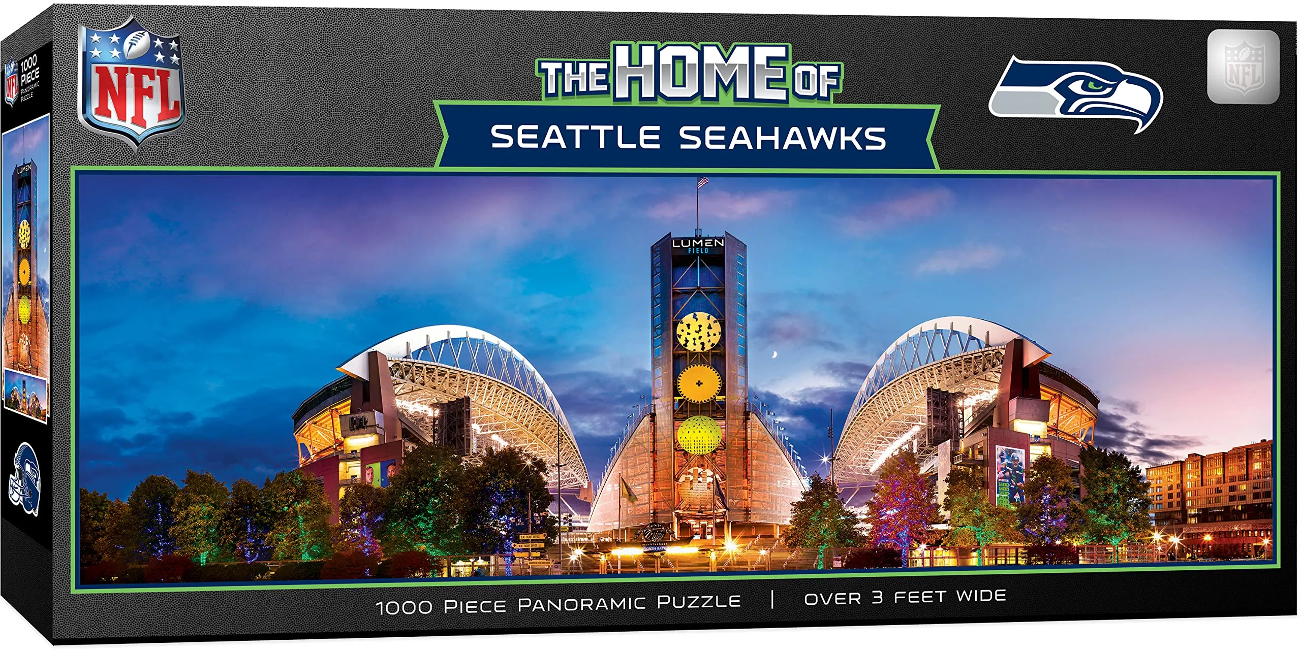 MasterPieces Seattle Seahawks Stadium View Panoramic Puzzle