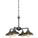 Westinghouse 6345000 Iron Hill 4-Light Oil Rubbed Bronze Chandelier